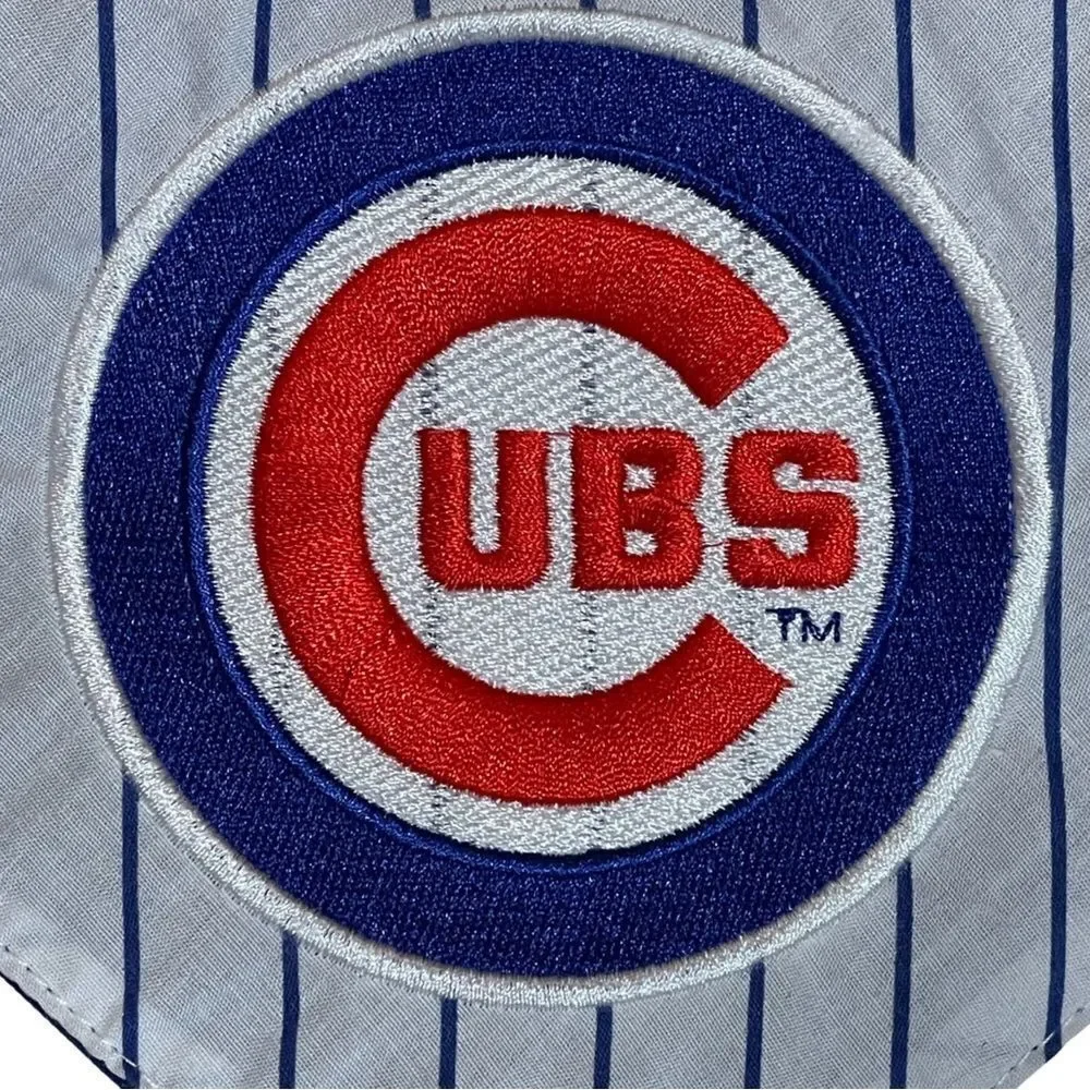 Pets First MLB Dog Collar Bandana MLB Chicago Cubs Size L/XL NWT